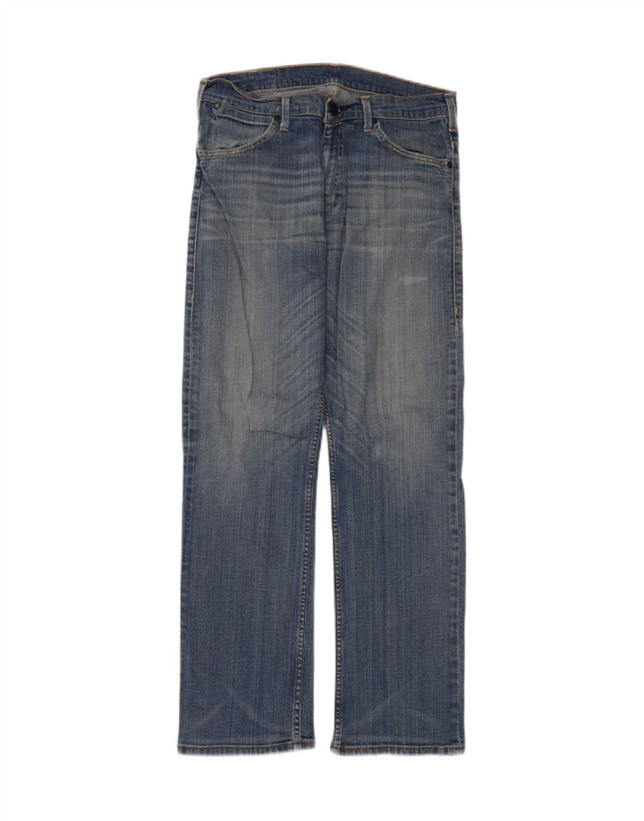 Levi's Straight Jeans til mænd W32 L32 blå bomuld