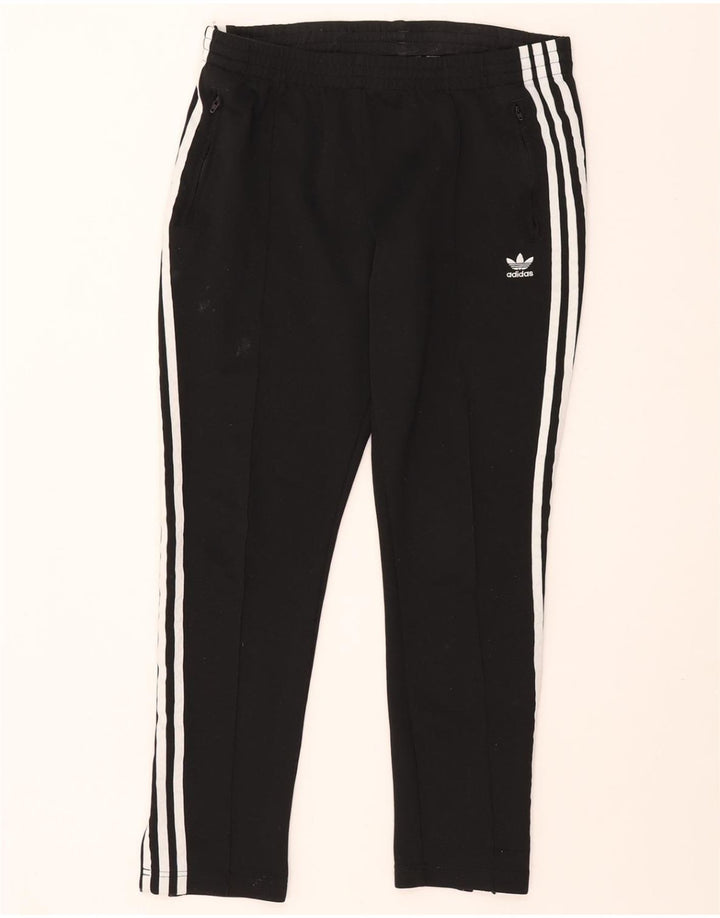 ADIDAS Træningsdragtsbukser til mænd UK 14 Large Black Polyester