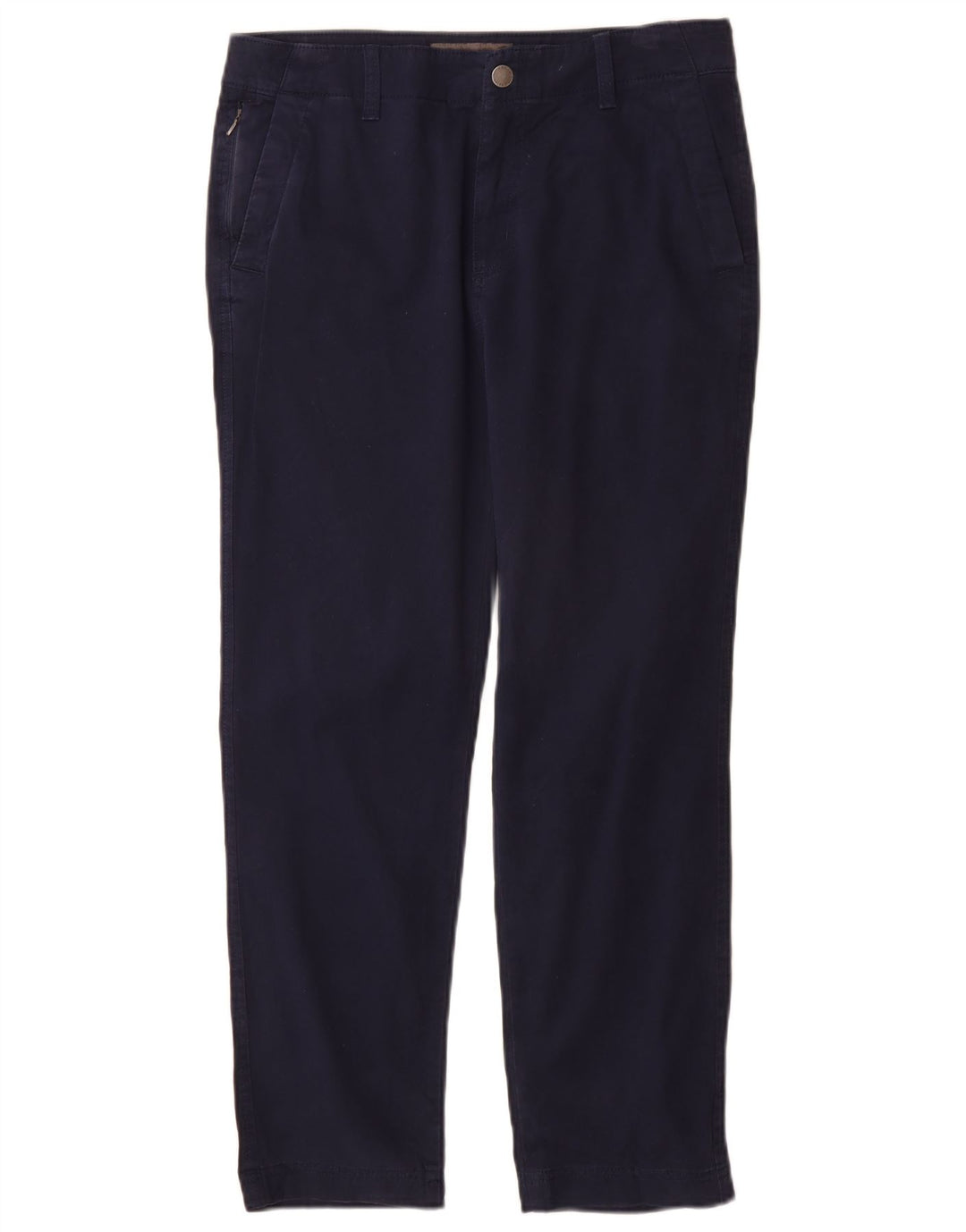 Eddie Bauer Chinobukser til kvinder US 8 Medium W30 L26 Marineblå bomuld