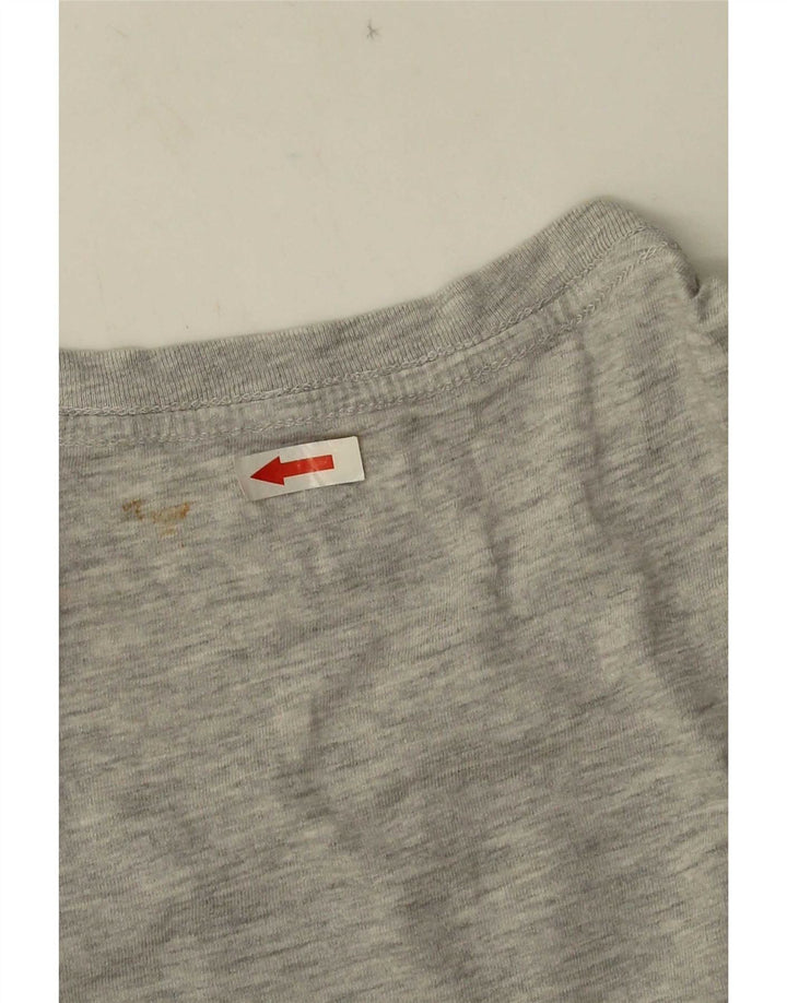 Hurley Herre Grafisk T-Shirt Top Lille Grå
