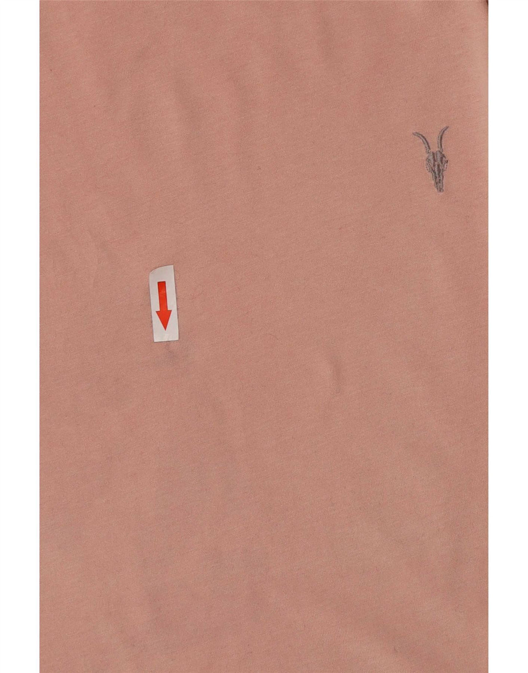 All Saints Herre Regular Fit T-shirt Top Medium Pink Bomuld