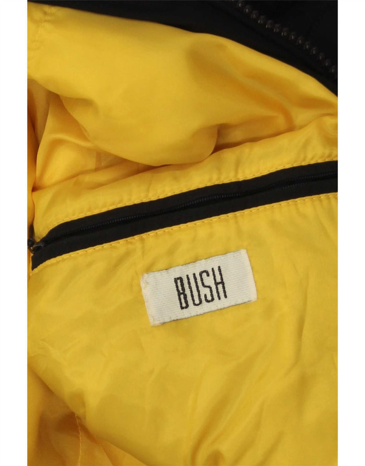 Bush Herre hættepolstret jakke UK 44 2XL Navy Blue