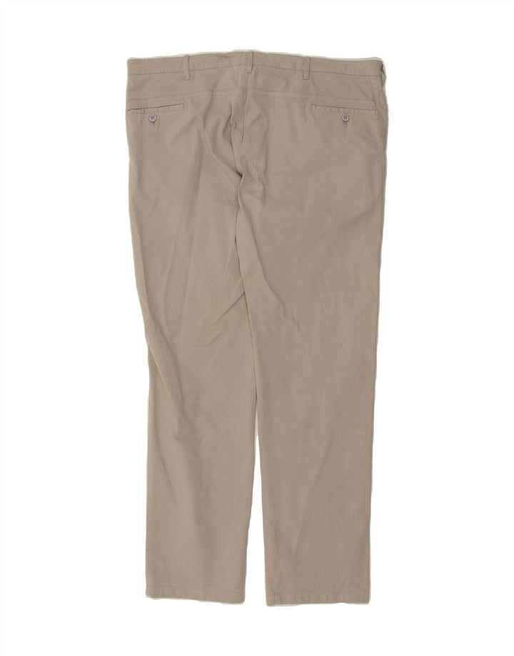 NAVIGARE Mens Straight Chino Trousers W40 L32 Grey Cotton | Vintage Navigare | Thrift | Second-Hand Navigare | Used Clothing | Messina Hembry 