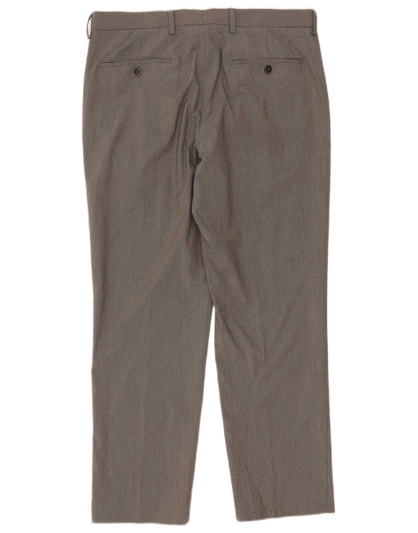 Marks & Spencer Herre Pegged Suit Bukser W34 L29 Grå