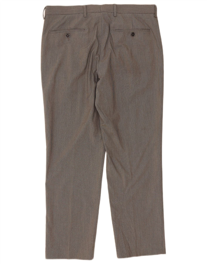 Marks & Spencer Herre Pegged Suit Bukser W34 L29 Grå