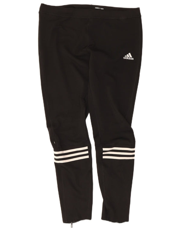 Adidas Womens Response Leggings UK 18 XL Sort