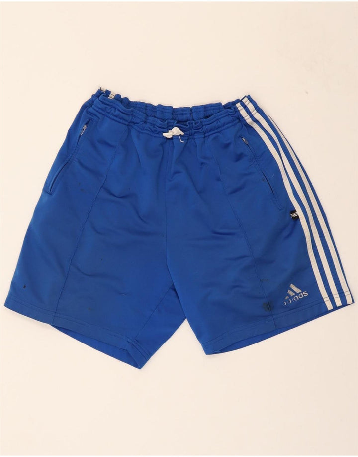 ADIDAS Mens Sport Shorts XL Blue Polyester Vintage Adidas and Second-Hand Adidas from Messina Hembry 