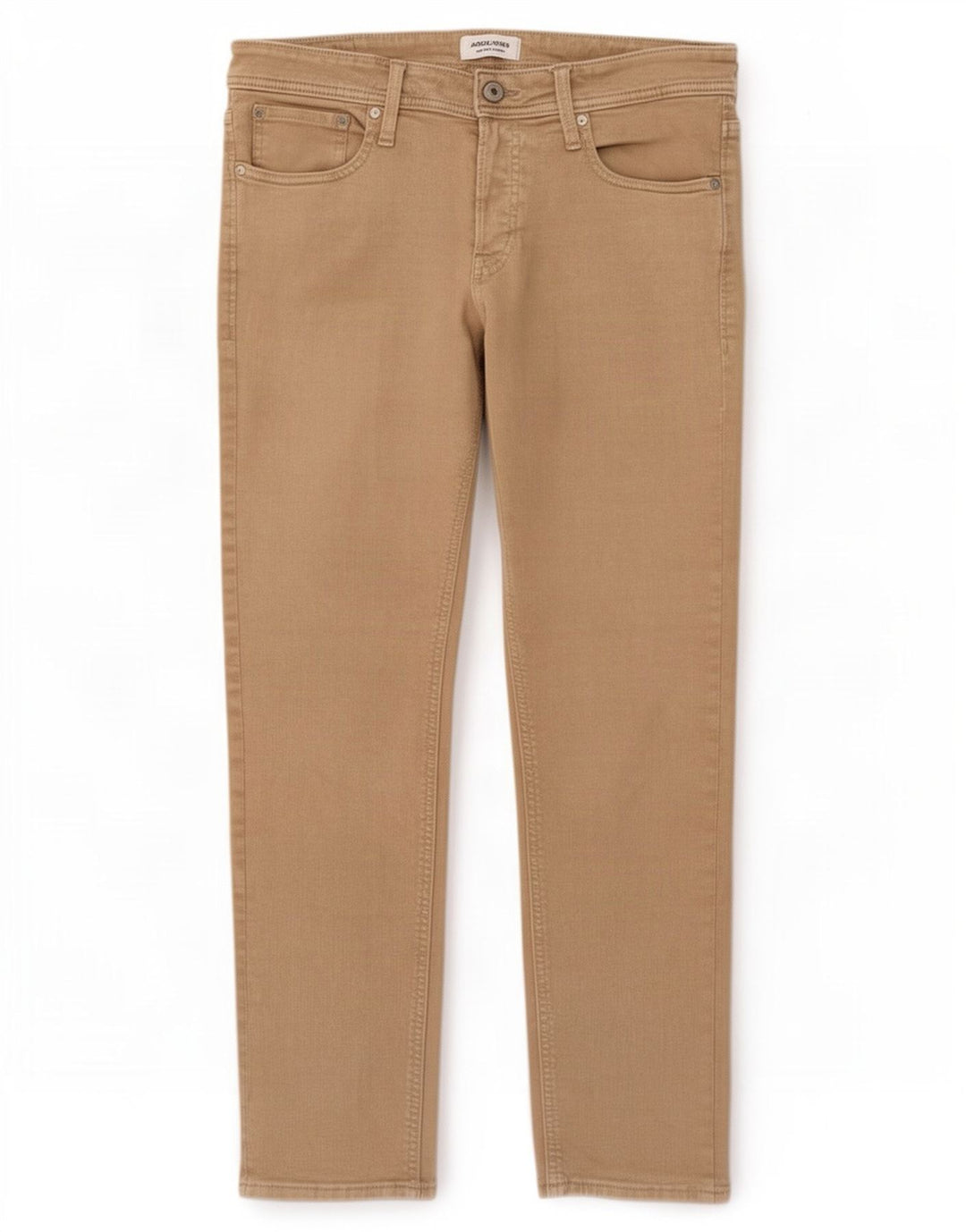 Jack & Jones Herre Slim Jeans W34 L32 Beige Bomuld