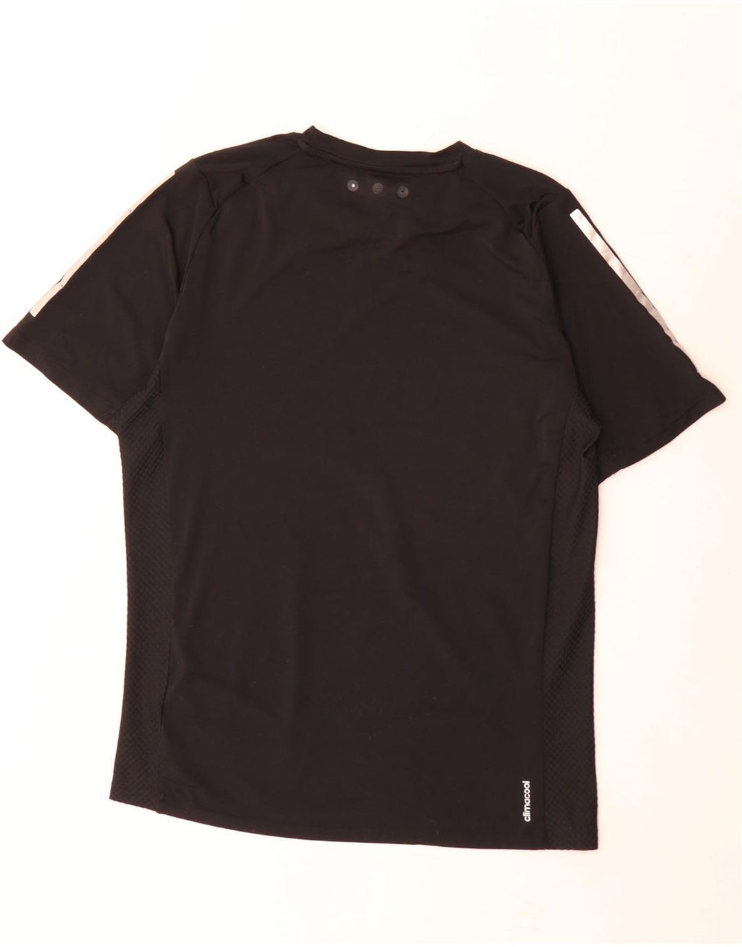 Adidas Herre Climacool T-Shirt Top Lille Sort Polyester