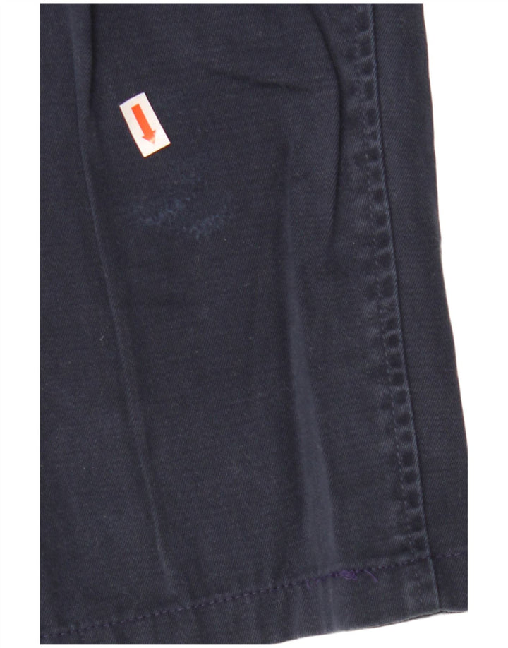 EDDIE BAUER Dame-Pegged Chino-bukser US 6 Medium W26 L29 Navy Blue