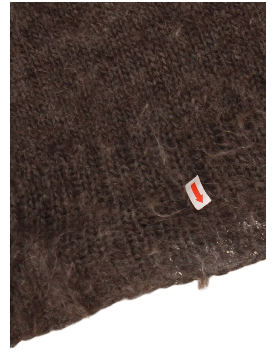 VINTAGE Herrevest Tank Top Medium Brown Fair Isle