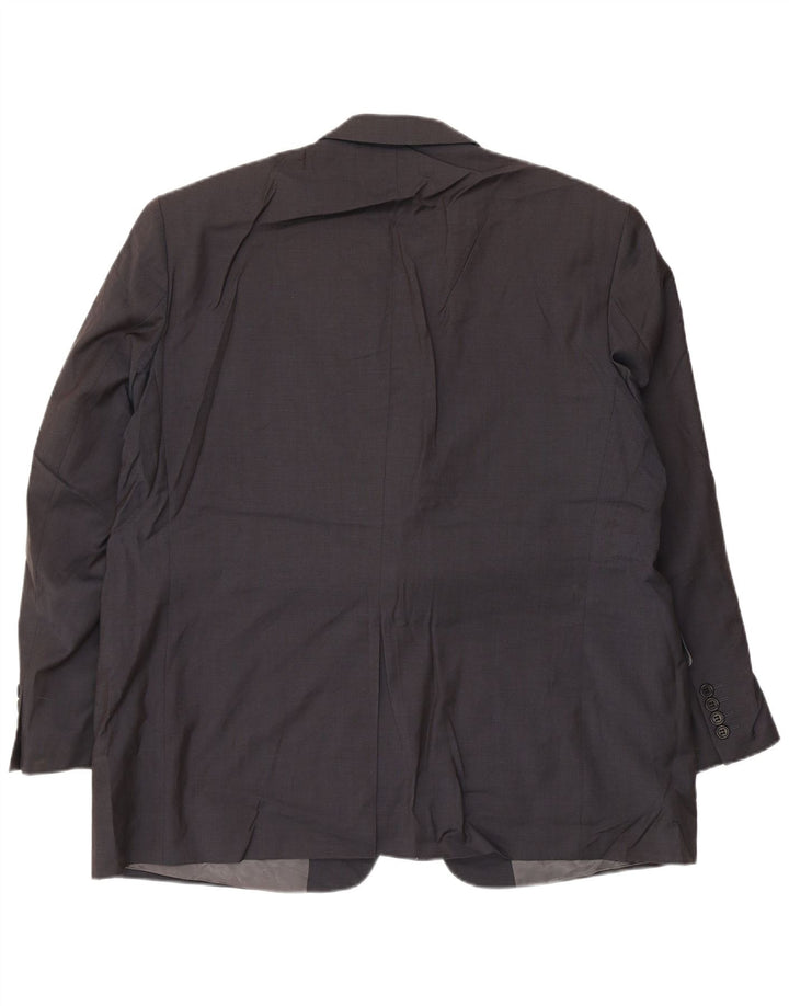 Marks & Spencer Herre 3-knaps blazerjakke UK 46 3XL Marineblå Uld