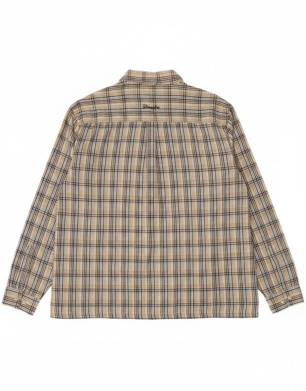 Wrangler herreskjorte XL flerfarvet ternet bomuld