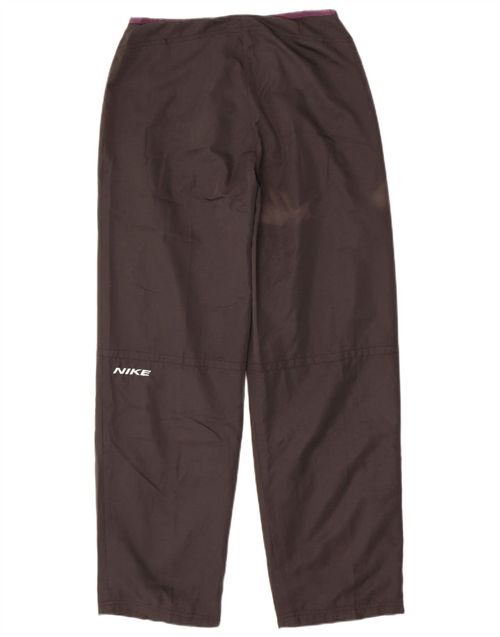 NIKE Womens Tracksuit Trousers US 8/10 Medium Black Polyester