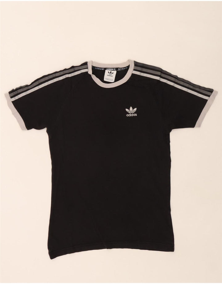 Adidas Herre T-Shirt Top Lille Sort