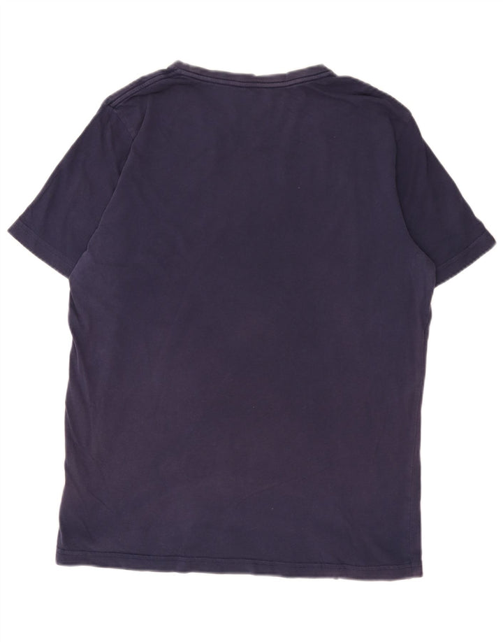 Puma Herre grafisk T-shirt Top Stor marineblå bomuld