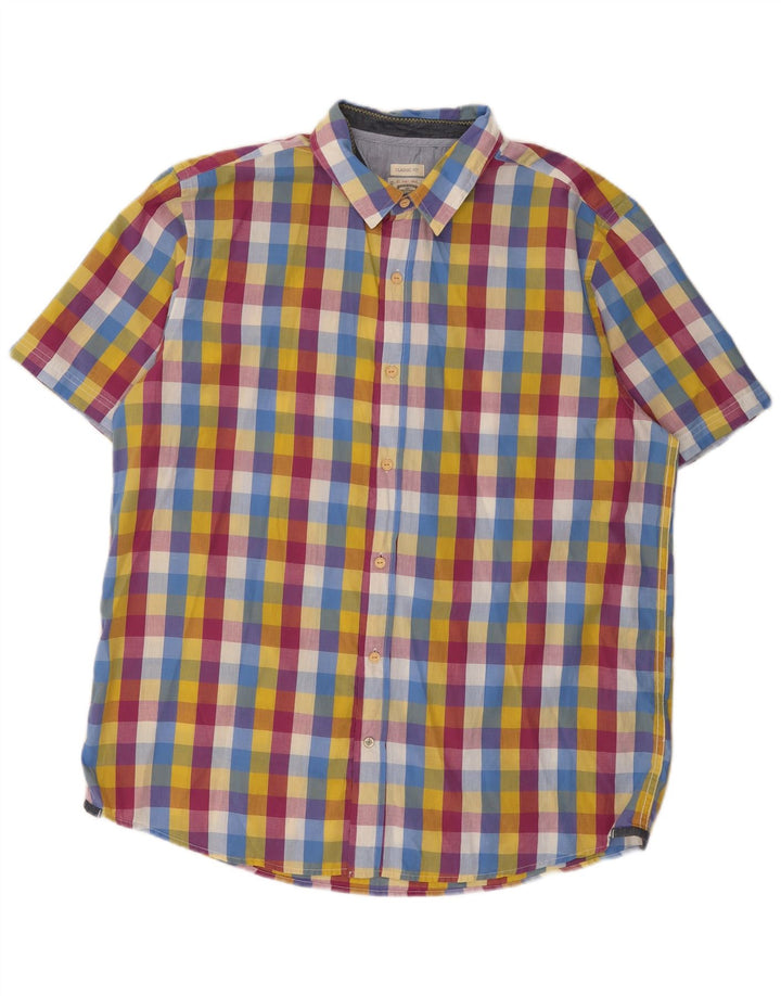 White Stuff Herre Kortærmet Classic Fit Shirt XL Multicolored Gingham