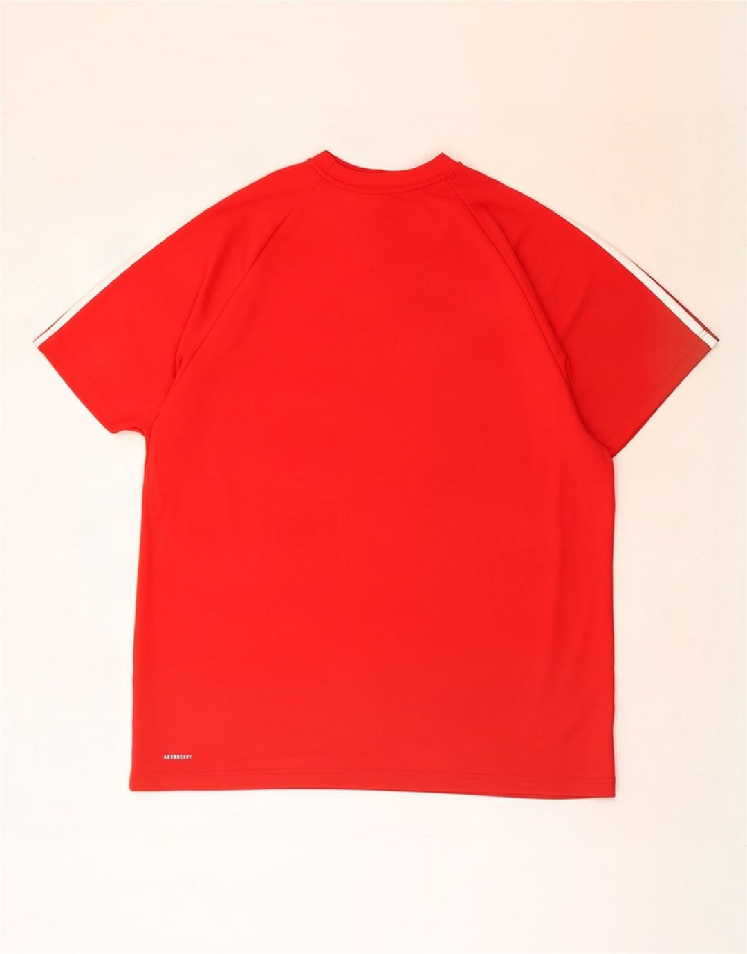 Adidas Herre Aeroready T-Shirt Top 2XL Rød Polyester