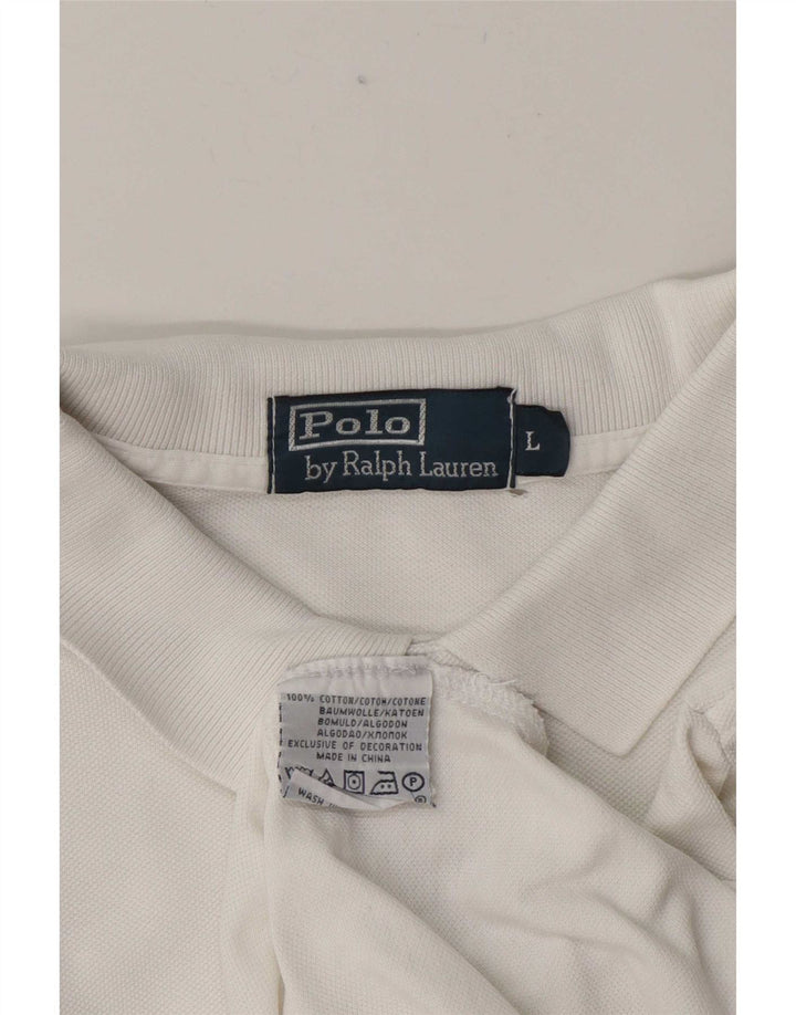 Polo Ralph Lauren herreskjorte stor hvid bomuld