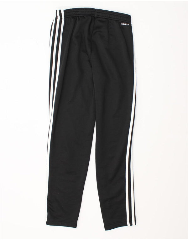 Adidas Boys Aeroready Tracksuit Bukser 11-12 år Sort Polyester
