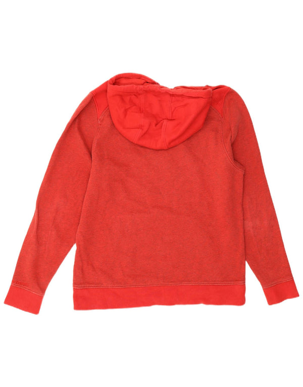 Under Armour Dame Hoodie Jumper UK 14 Medium Rød Bomuld