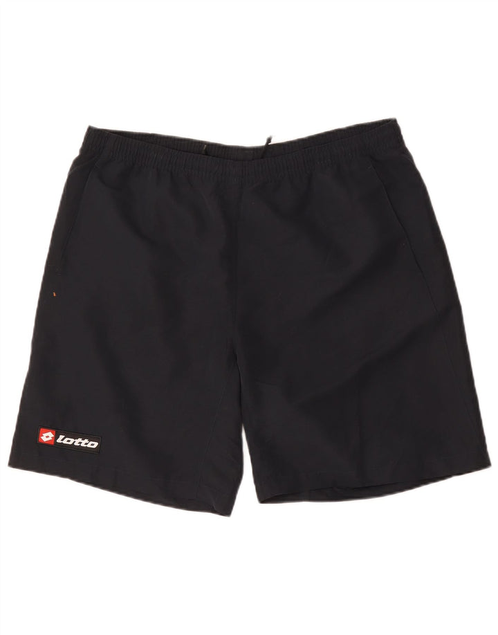 Lotto Herre Sportshorts Large Navy Blue Polyester