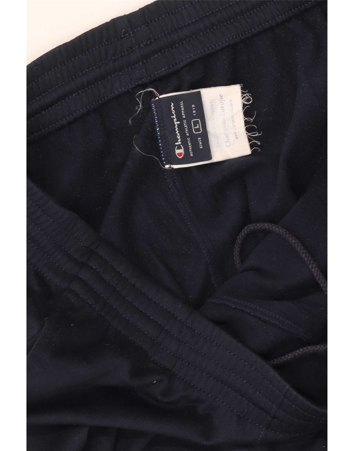 Champion Herre træningsdragt Bukser Large Navy Blue Polyester