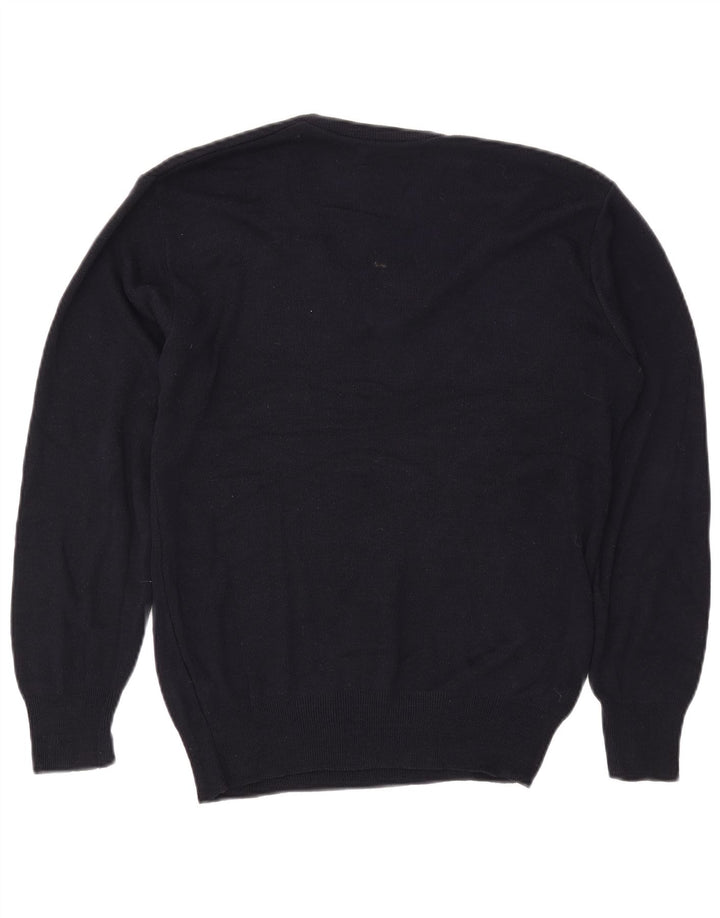IZOD Herre V-hals sweater lille marineblå akryl