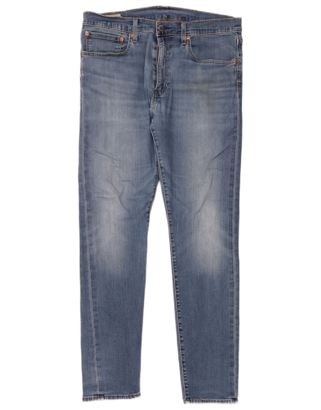 Levi's Slim Jeans til mænd W34 L32 blå bomuld