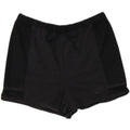 NIKE Womens Sport Shorts UK 10 Small Black Colourblock Vintage Nike and Second-Hand Nike from Messina Hembry 