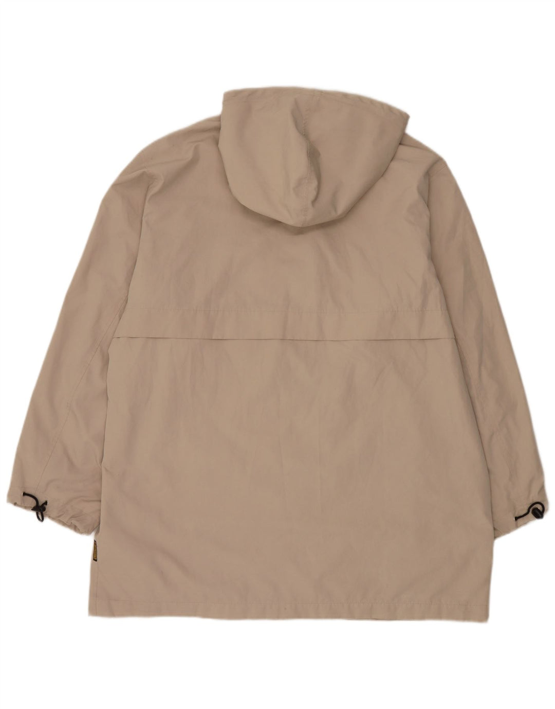 Armani Jeans Regnfrakke med hætte til mænd IT 52 XL Beige Polyester