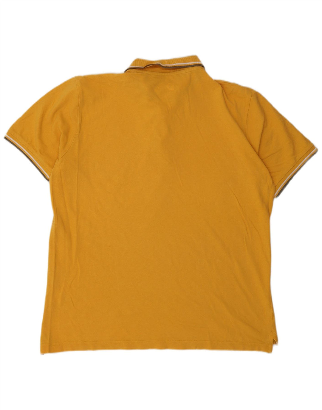 DACK'S Poloshirt til mænd Stor gul bomuld