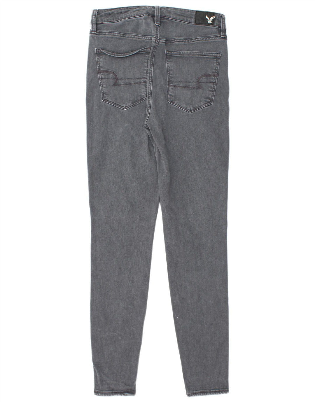AMERICAN EAGLE OUTFITTERS Dame Skinny Jeans UK 10 Small W28 L29 Grå