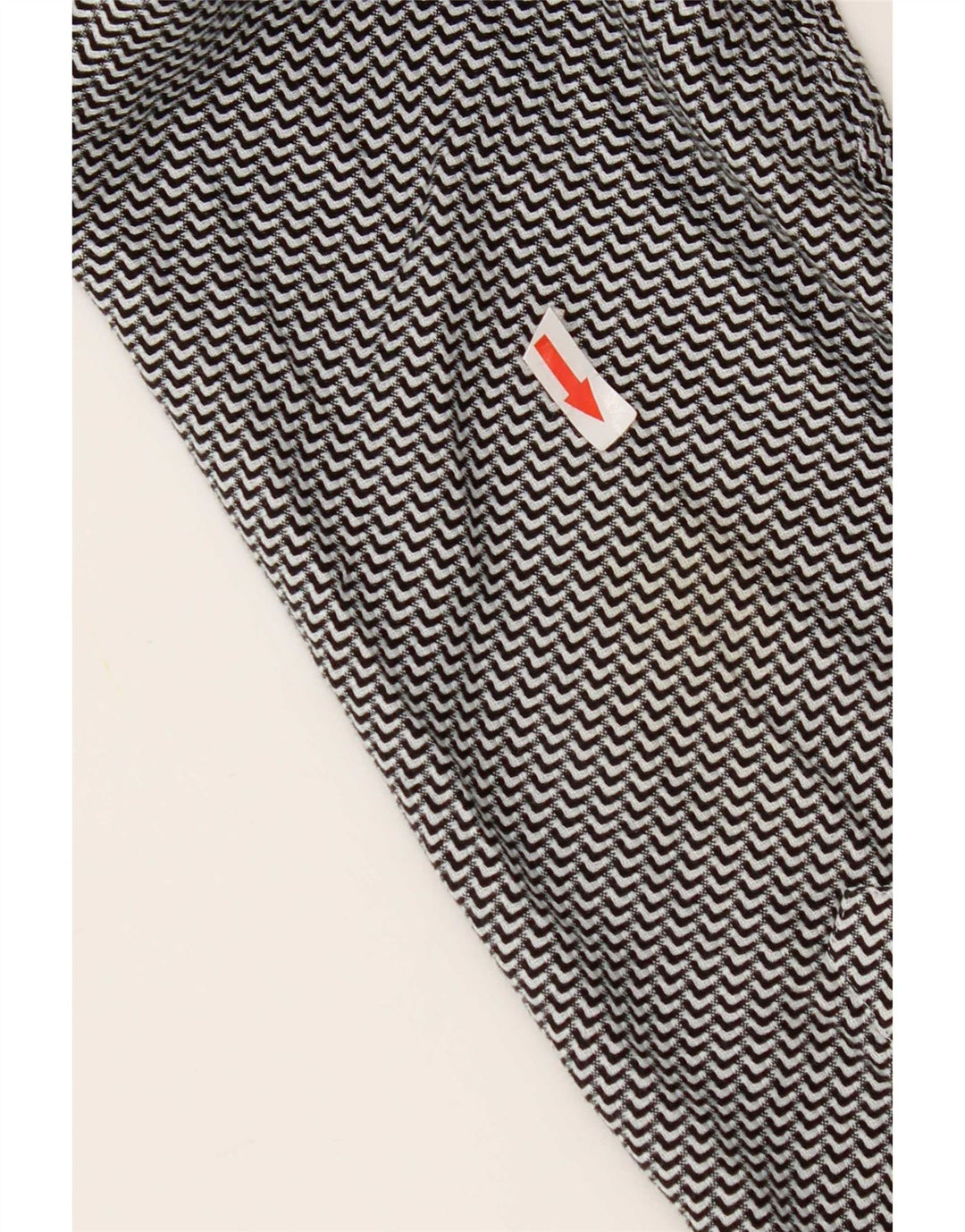 Reiss Herre Slim Fit skjorte Medium Sort Chevron Bomuld