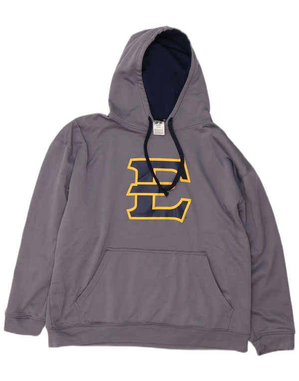 RUSSELL ATHLETIC Herre hættetrøje Jumper UK 46/48 XL Grå