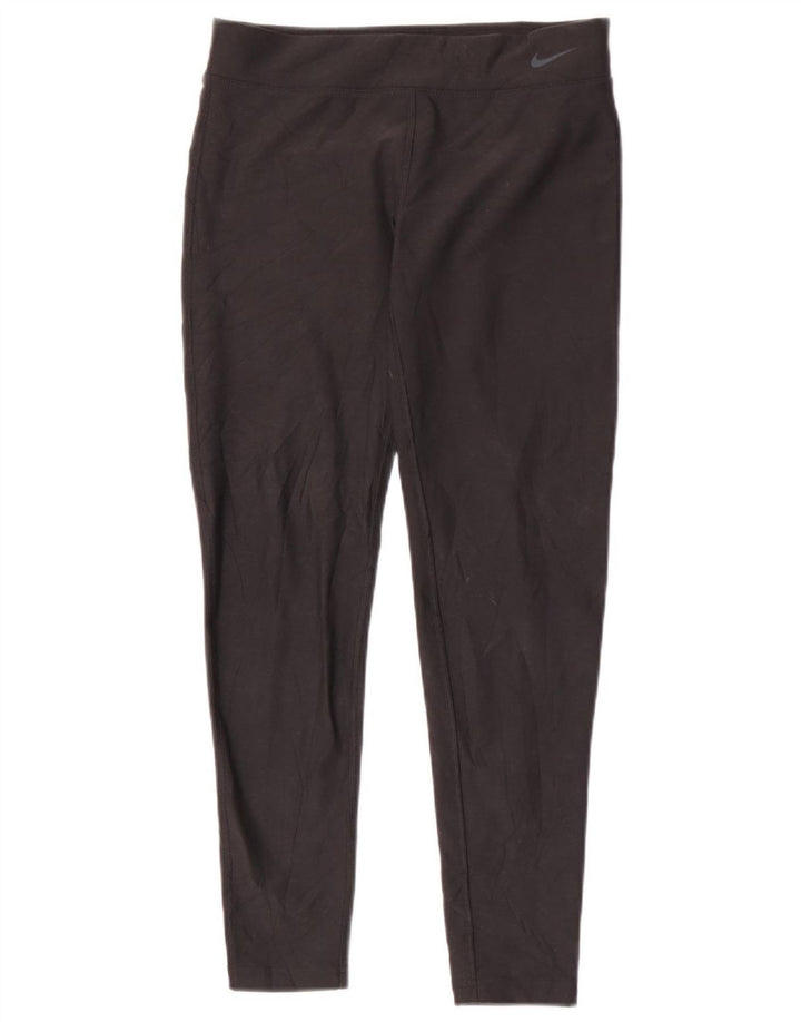 Nike Girls Dri Fit Leggings 12-13 år Stor sort polyester