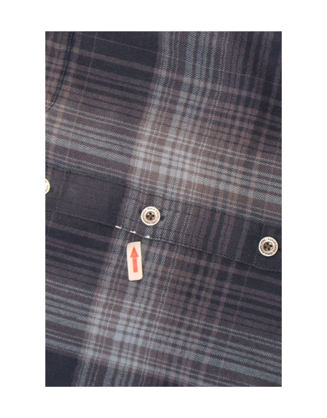 Prana herre skovhugger flannel skjorte XS blå ternet