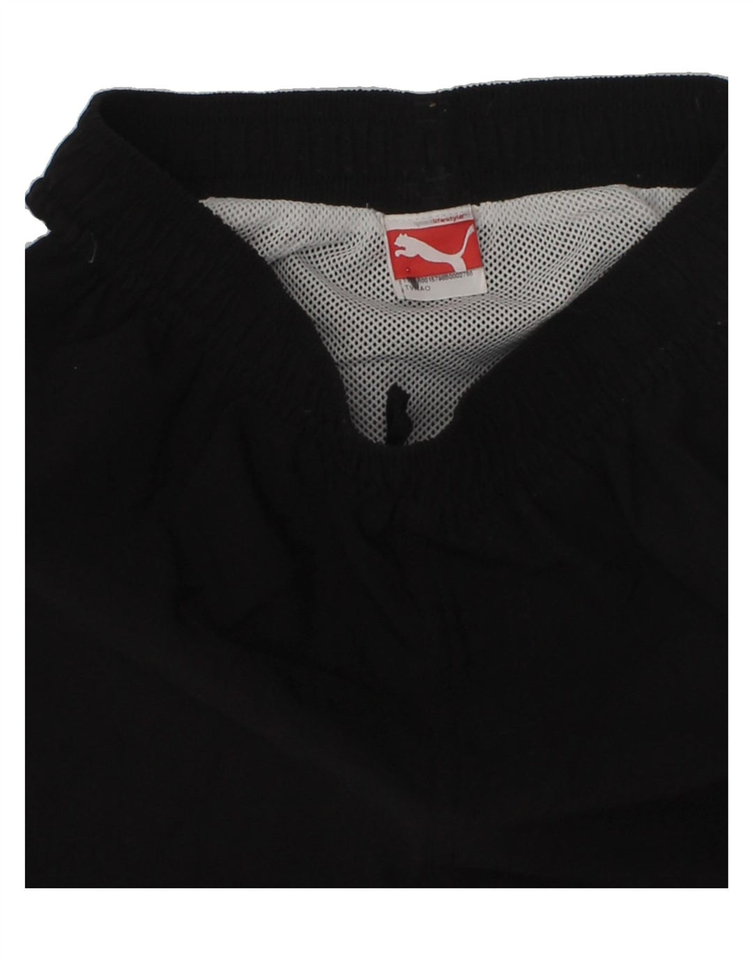 PUMA Boys Graphic Sport Shorts 11-12 Years Black Colourblock | Vintage Puma | Thrift | Second-Hand Puma | Used Clothing | Messina Hembry 
