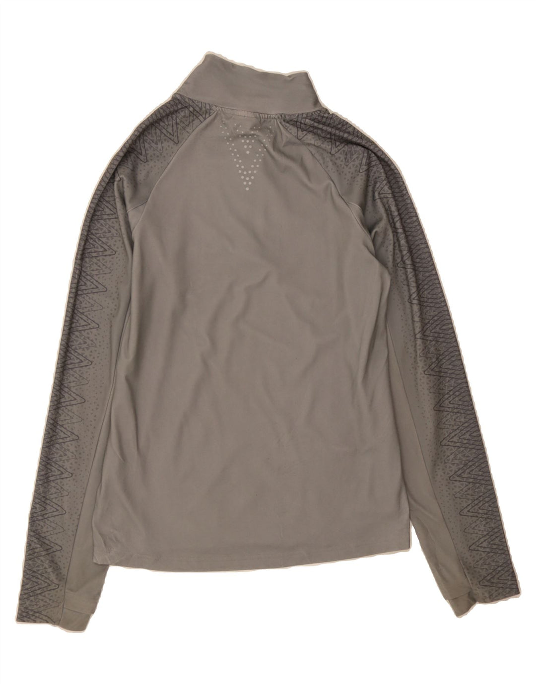 UMBRO Mens Zip Neck Pullover Tracksuit Top Small Grey Polyester Vintage Umbro and Second-Hand Umbro from Messina Hembry 
