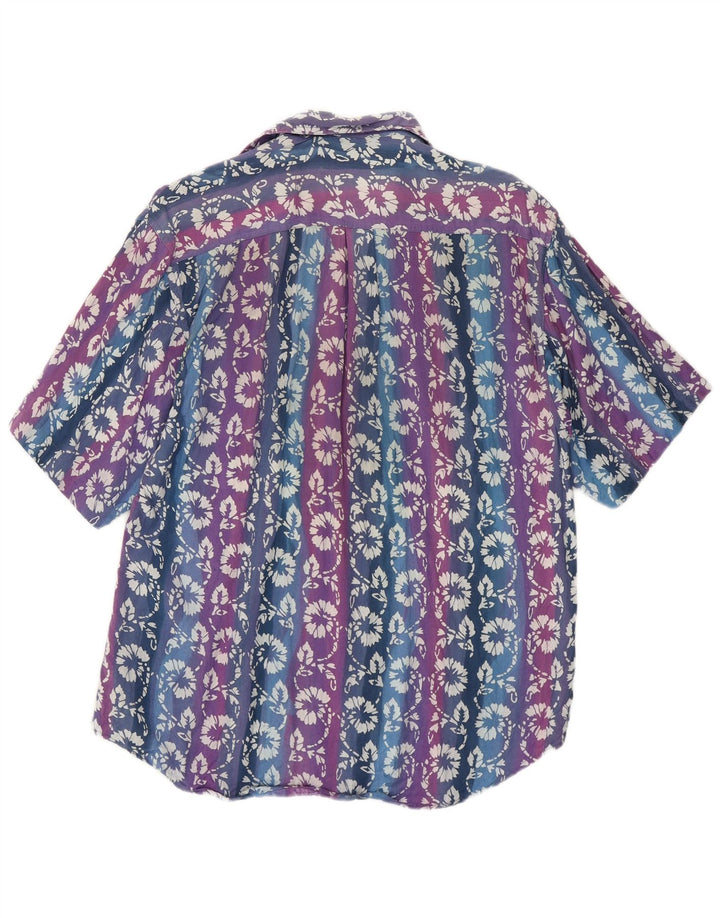 ARPINO Kortærmet Herreskjorte Størrelse 37/38 Small Multicolored Floral