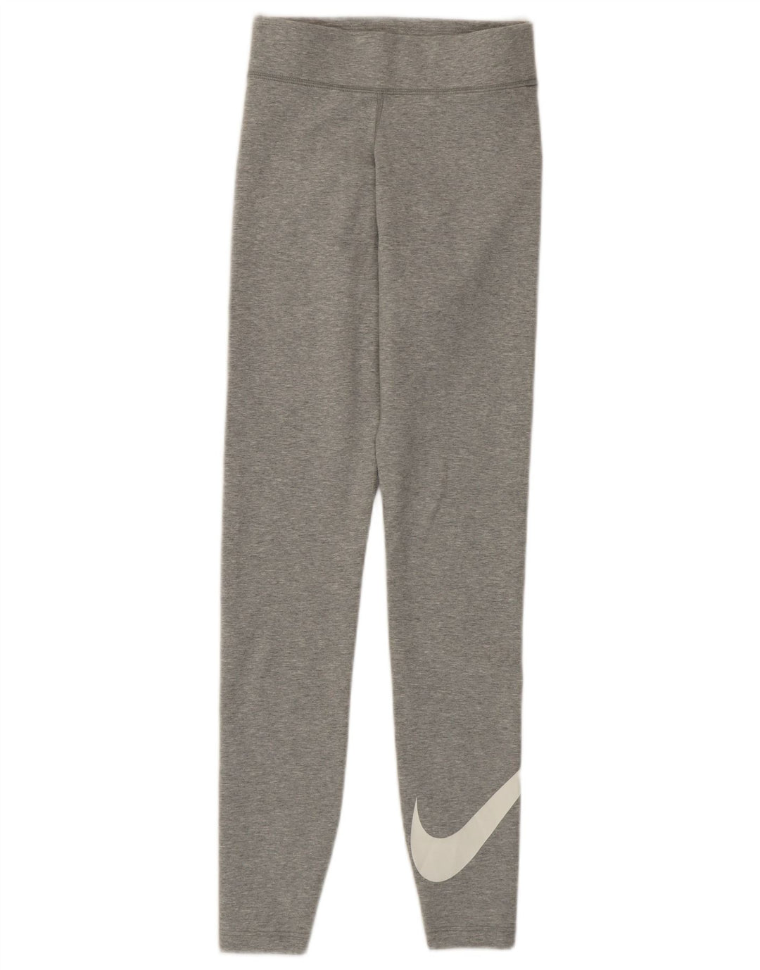 Nike grafiske leggings til kvinder UK 4 XS grå bomuld