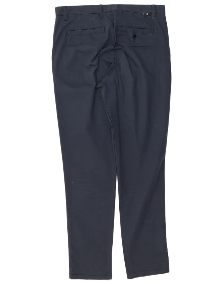 Ted Baker Herre Slim Chino Bukser W32 L31 Marineblå Polyester