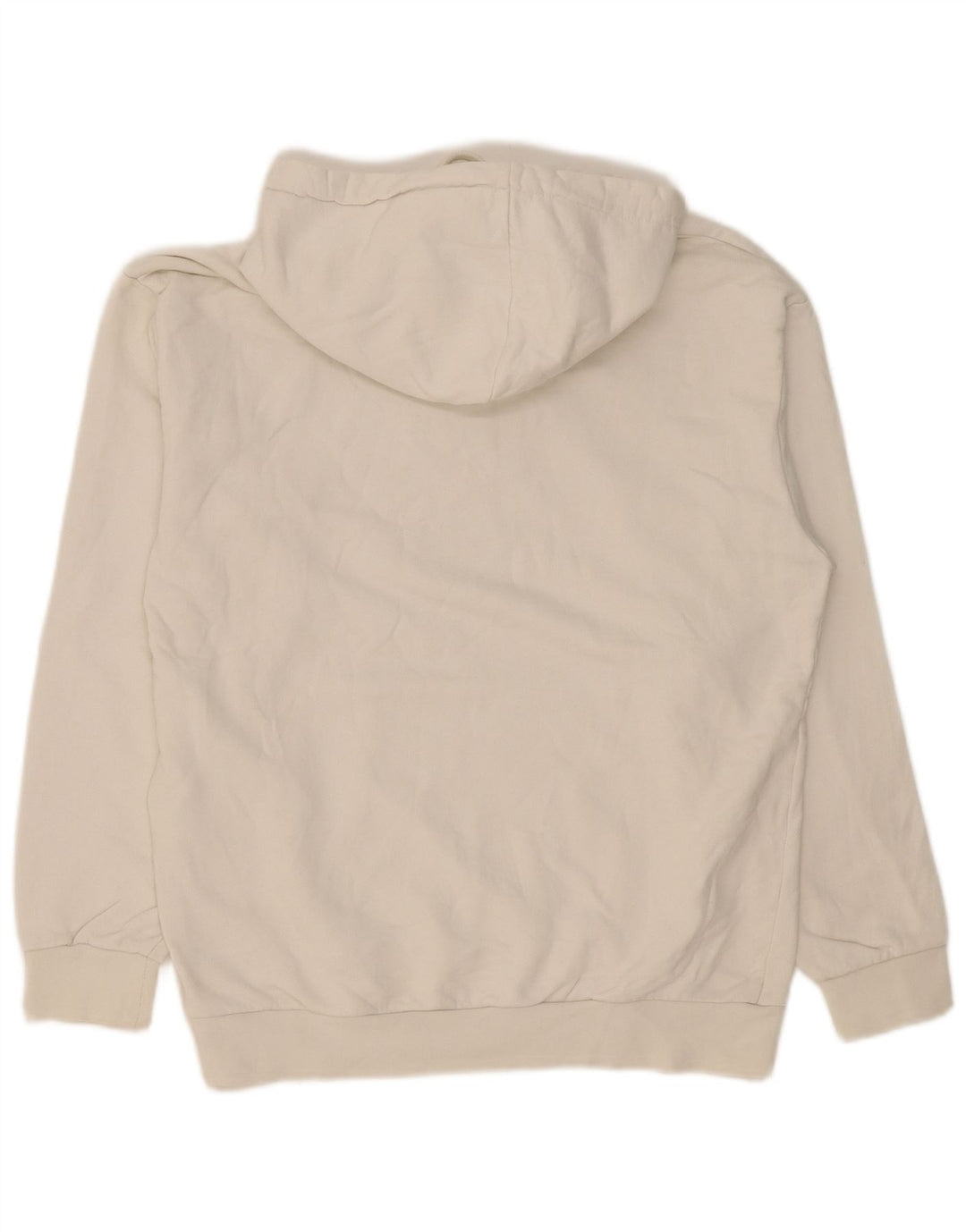 Zara Herre hættetrøje Jumper Medium Hvid Bomuld