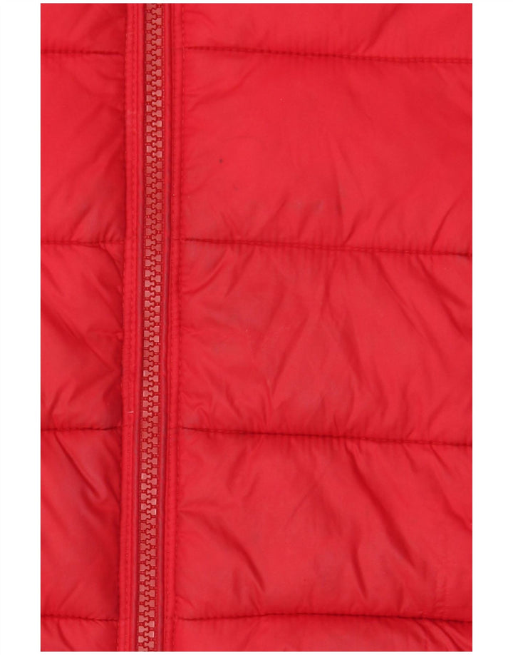 Barbour Herre polstret jakke UK 8 Lille rød polyamid