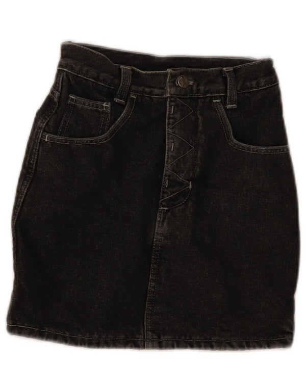 Carrera piger denim nederdel 9-10 år W22 grå bomuld