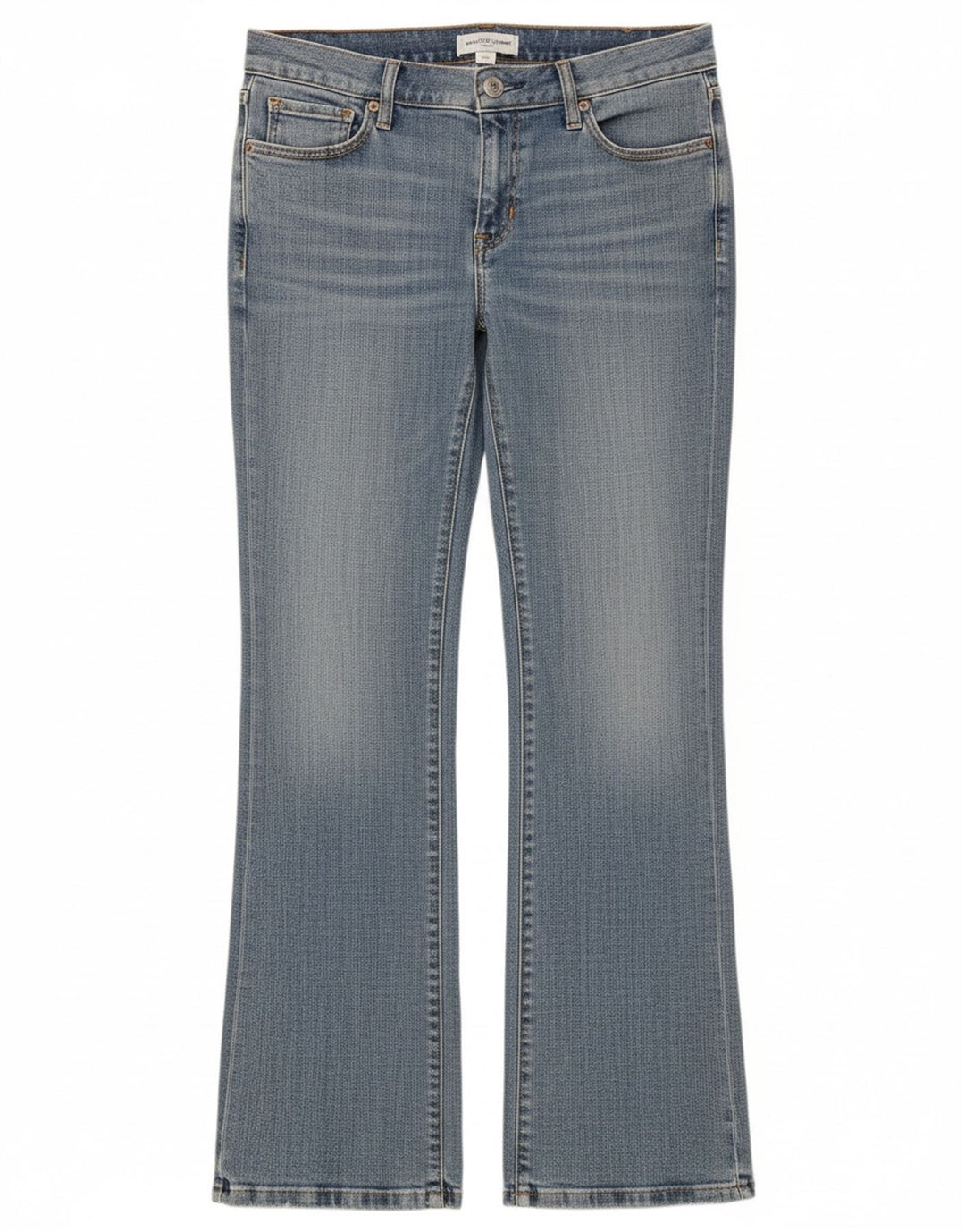 GAP Womens Long and Lean Bootcut Jeans US 6 Medium W32 L33 Blue Cotton