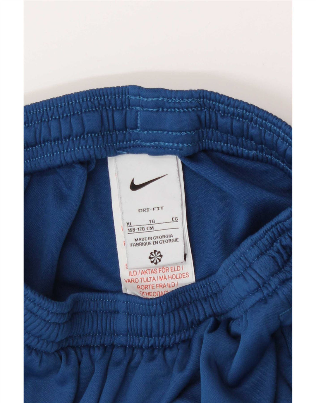 Nike Boys Dri Fit træningsdragt bukser 13-14 år XL blå polyester