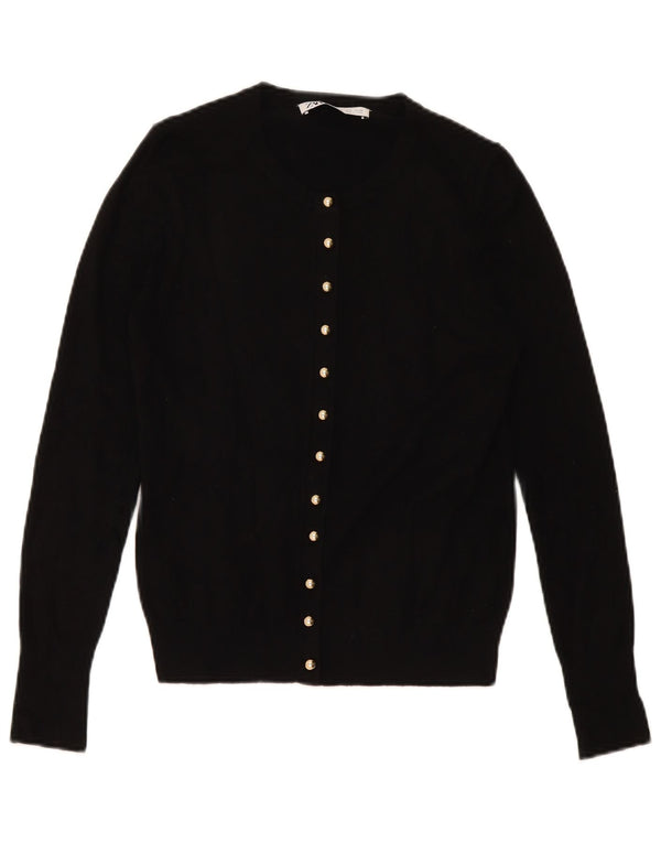 Zara Dame Cardigan Sweater UK 10 Small Black