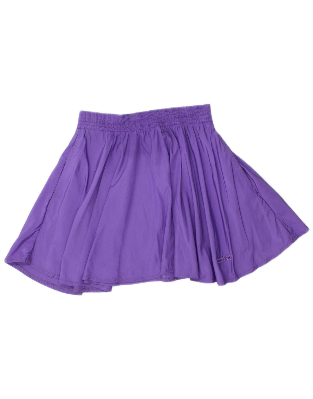 Reebok Dame Mini Circle Skirt Small W26 Purple Polyamide
