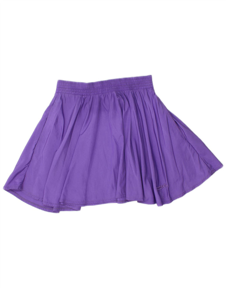 Reebok Dame Mini Circle Skirt Small W26 Purple Polyamide